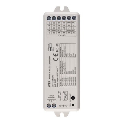 Tuya LED Controller 5 im 1 Dimmer CCT RGB RGBW RGBWW RGBCCT Streifen   Wifi2221