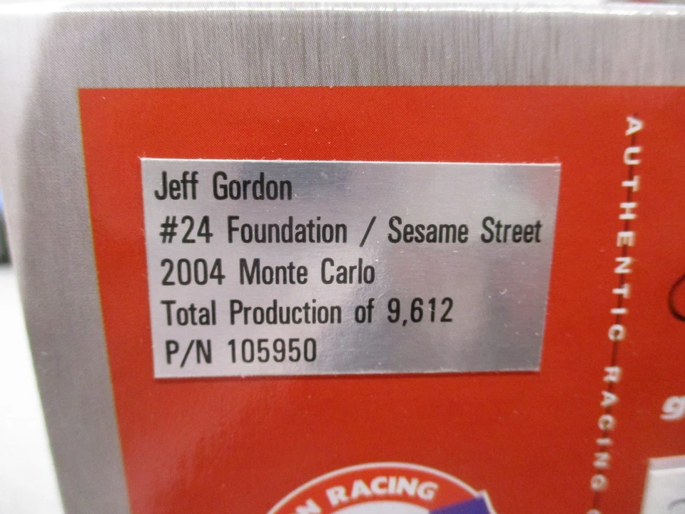 Fundación Action Jeff Gordon #24 2004/Plaza Sésamo 1/24 Foto 3 de 3