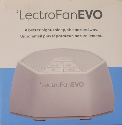   LectroFan ASM1020 EVO White Noise Sound Machine White  