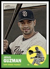 2012 Topps Heritage #410 Jesus Guzman San Diego Padres NM+