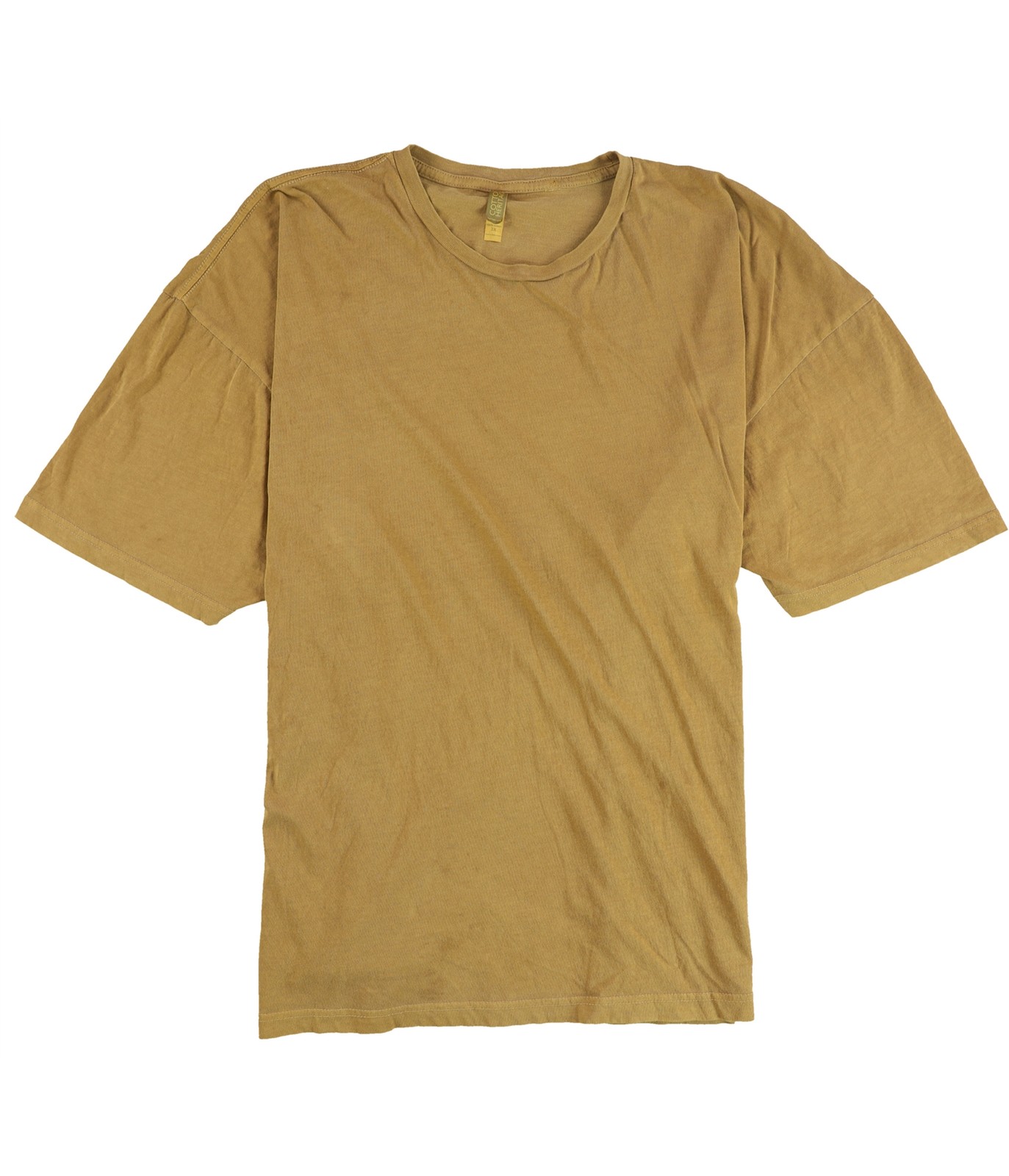 Cotton Heritage Womens Solid Basic T-Shirt, Brown… - image 1