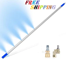 Radiator Cleaning Wand – Pressure Washer Tool for Cars, Trucks & Rvs, Dual-Use W