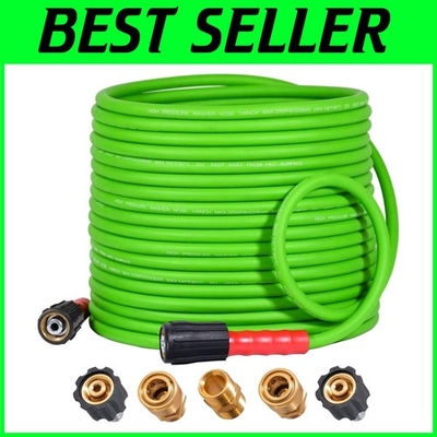 #ad #ad 50FT Pressure Washer Hose M22 Female amp; Quick Connect $63.48