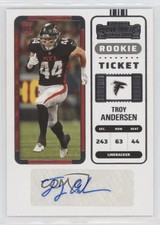 2022 Panini Contenders Rookie Ticket Troy Andersen #175 Auto 4a7