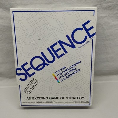 Jax 8002 Sequence Board Game New Sealed