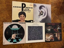 Lot of 5 Jazz Lp's Previn, Allison, Mayorga, Ponty, Shadowfax 1970'S (2)
