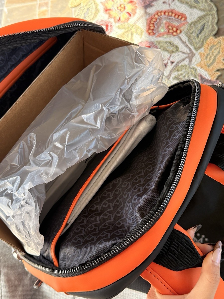 Scotty Cameron Orange Golf Backpack Multiple Compartments