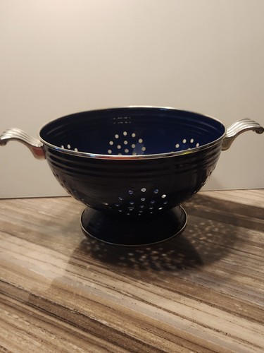 Fiestaware Blue Colander - Afbeelding 4 van 13