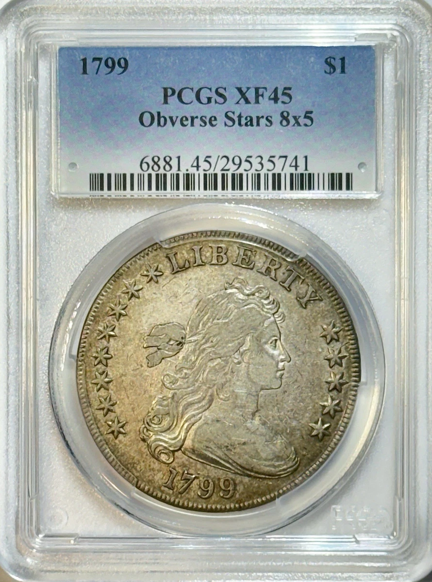 PCGS Grade XF 45 US Early Dollar Coins (1794-1804) for sale | eBay