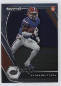 2021 Panini Prizm Draft Picks Kadarius Toney #117 Rookie RC