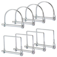 8pcs Trailer Hitch Pins 14 Heavy Duty Coupler Safety Lock Clip Tractor Tow Set