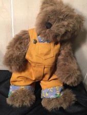 Ashton Drake 1996 Teddy Bear Bartholomew Me Many Can I Fishing