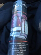 Wine Tasting Party Kit, Urban Trend- New/Sealed “FREE SHIPPING “