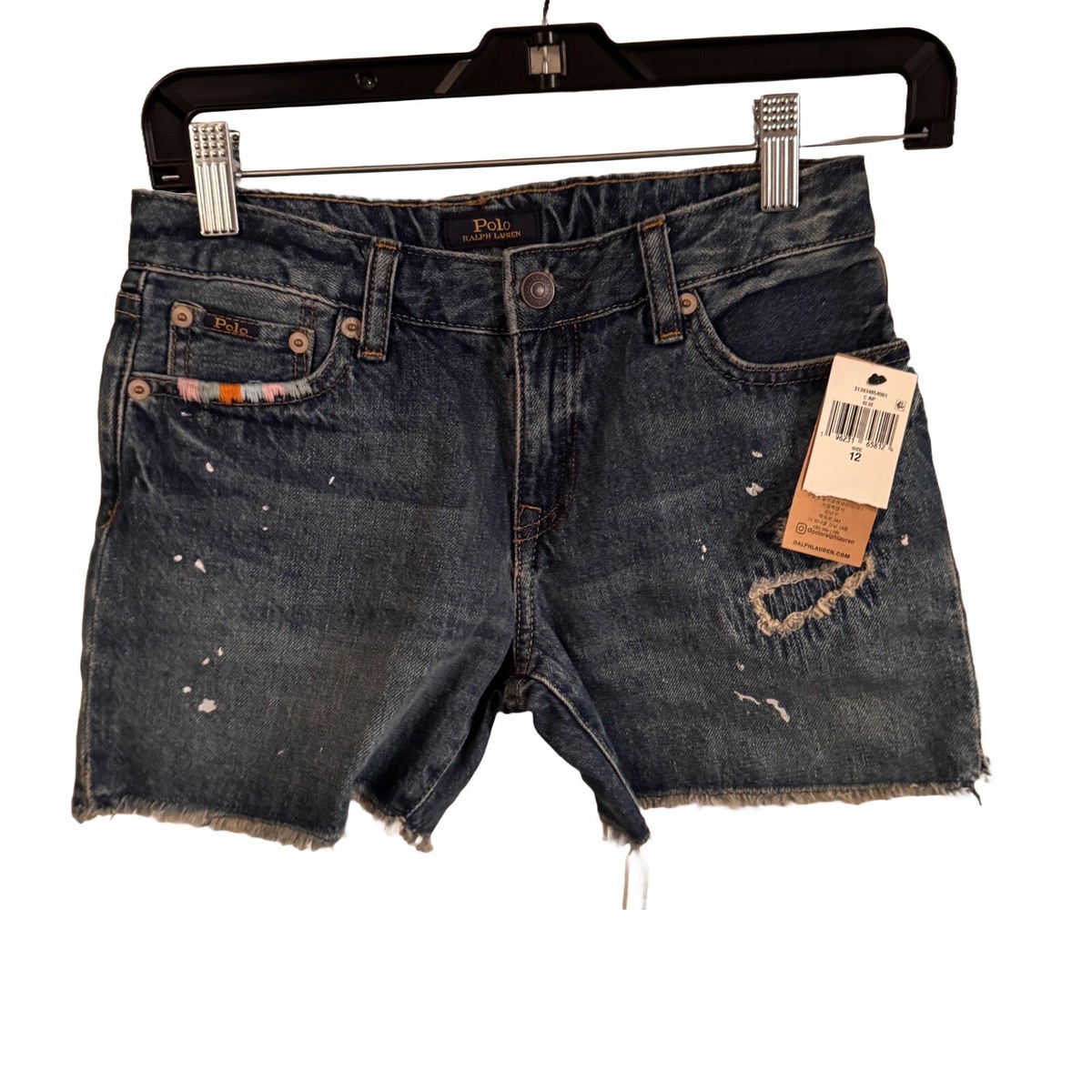 Borneobulletin Com Ralph Lauren Jeans Homme Denim Shorts Paint - Main Image