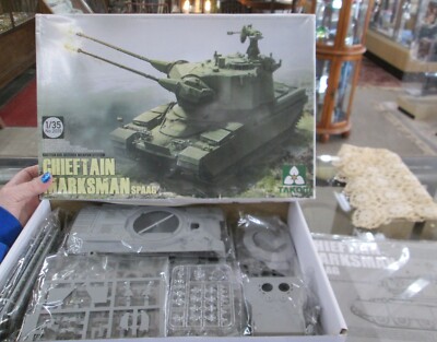 2016 Takom 1:35 Chieftan Marksman Spaag British #2039  un assembled Model NIB