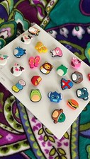 Squishmallow Croc/Shoe Charms/Jibbitz Lot of 20
