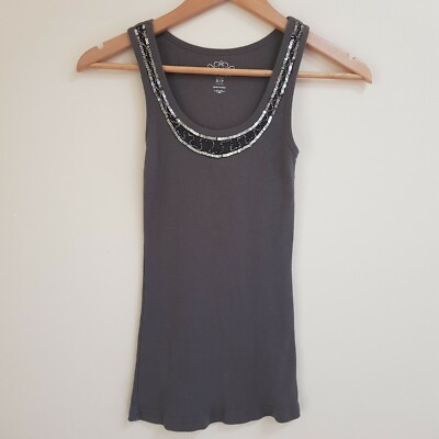 Top Sequiné Noir Old Navy Pour Femme - Taille M - Col Dégagé - Parfait Pour Soirée - Neuf Sans étiquettes
