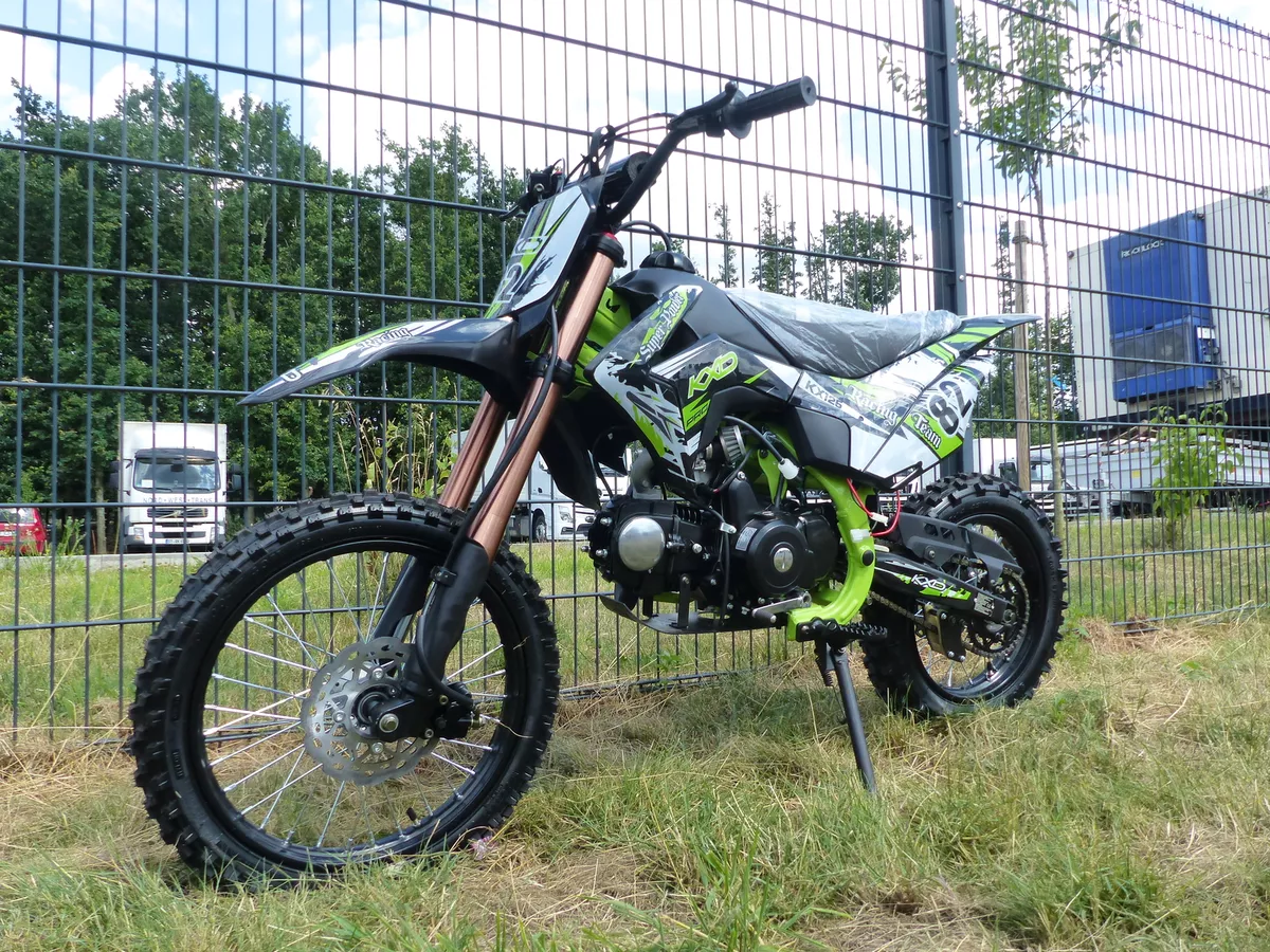 125ccm Dirtbike Cross Bike Pocketbike KXD 609 4 Takt 4 Gang E