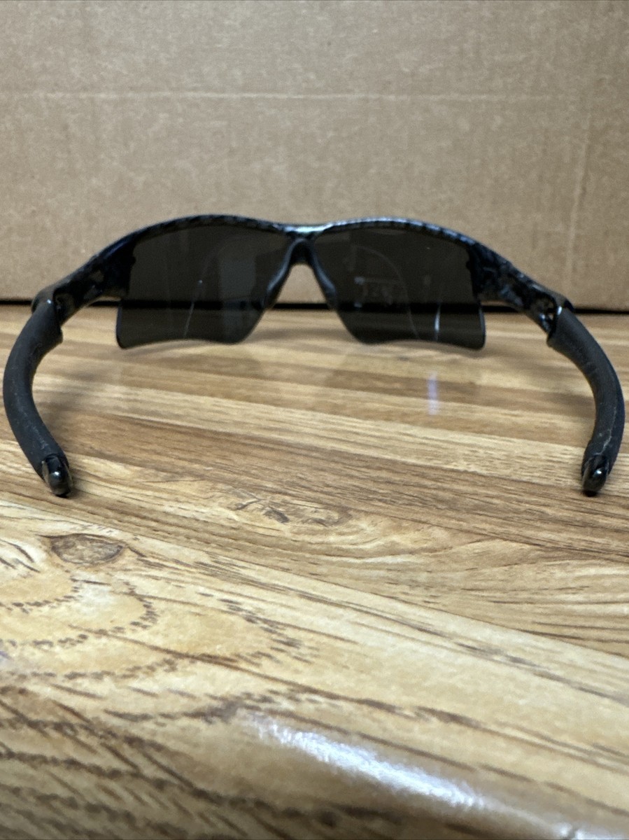 小物 OAKLEYRADARLOCK CARBONFIBER SLATEIRIDIUM Oakley Radar Carbon Fiber/Black Iridium Lens Polarized VGC