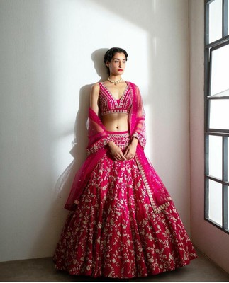 chunri lehenga