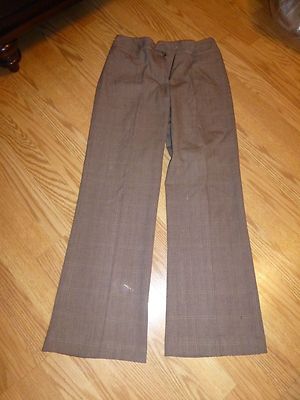 Ladies Size 2 Petite Brown Dress Pants | eBay