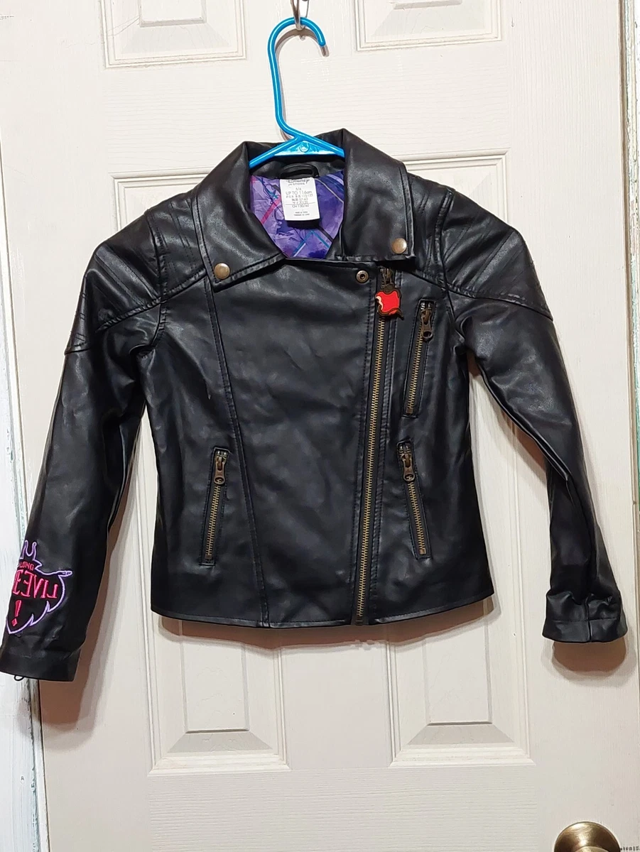 Disney store leather jacket sale