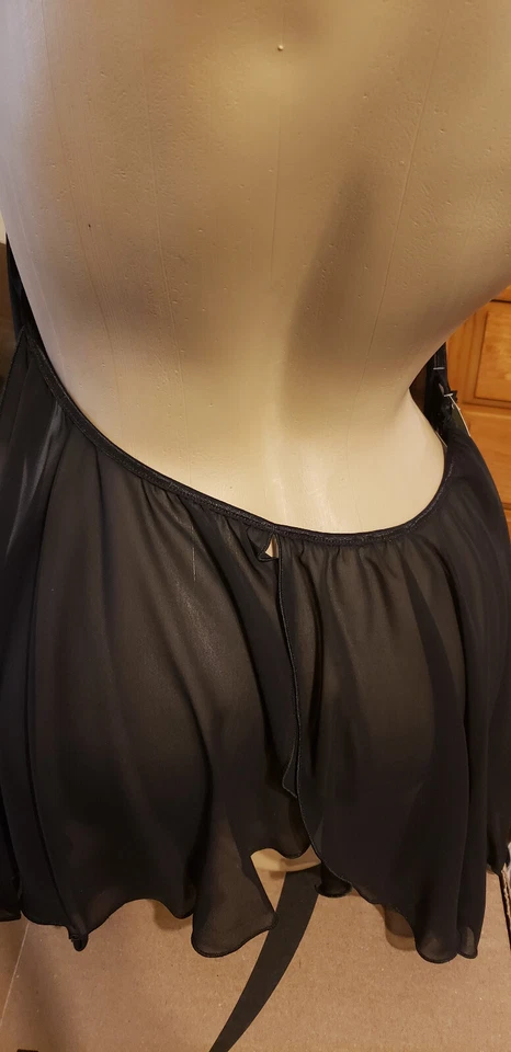 Sexy Black Baby Doll By Fantasy Lingerie, Sz: X-Large - Image 4 of 4