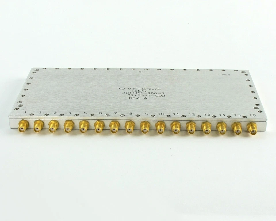 Mini-Circuitos ZC16PD-960-2 Divisor/Combinador de Potencia - 50 Ohmios, 16 Vías, 890-960 MHz Foto 4 de 4