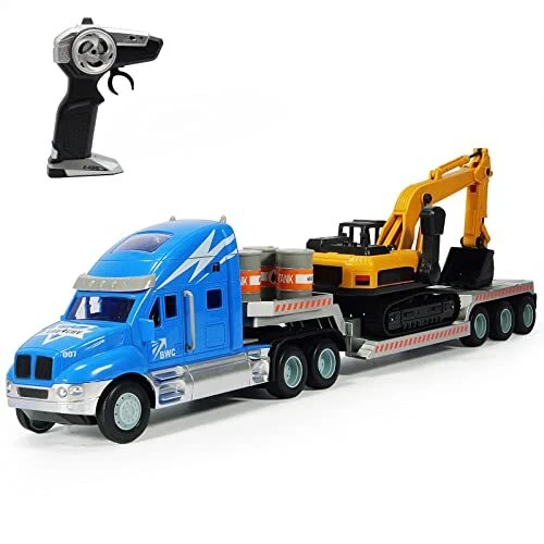 Remote control 18 cheap wheeler toy truck