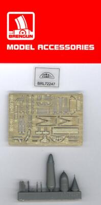Brengun Models 1/72 HENSCHEL Hs-126 Resin & Photo Etch Detail Set
