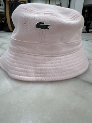 Lacoste Pink Bucket hat