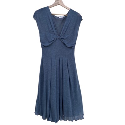 MAX & Co. Pleated Dress, Fit & Flare Dress, Shirt Dress for Women, Size M