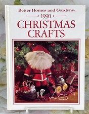 Better Homes  Gardens Christmas Quilting Crafts Book 1990 Ornaments Stitching