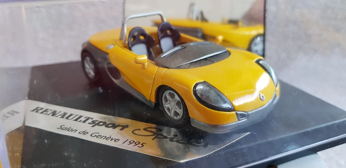 Voiture miniature - 1/43 - Coffret RENAULT Megane Cabriolet Jaune