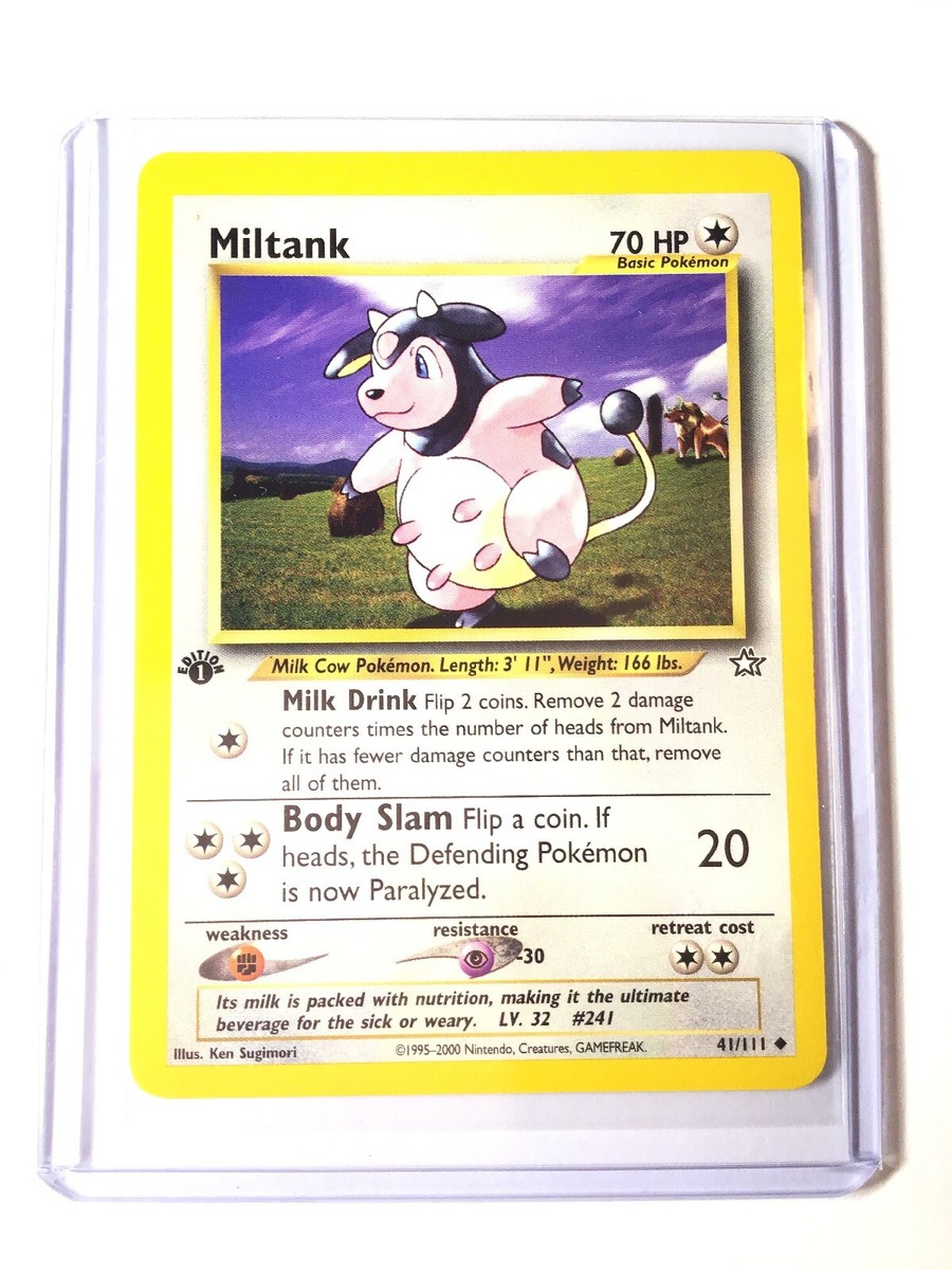 pokemon miltank card Lv.32 Secret Wonders Uncommon # 55 Pokmon TCG Mega Evolutions Rare Miltank card from Upstate
