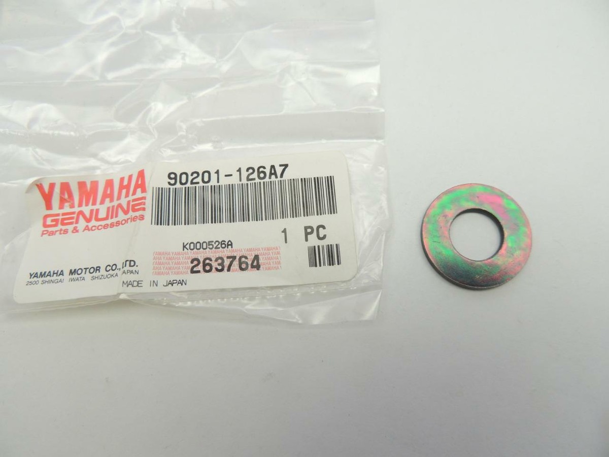 90201-126A7 NOS Yamaha Plate Washer FJ1100 FJ1200 TTR225 TW200