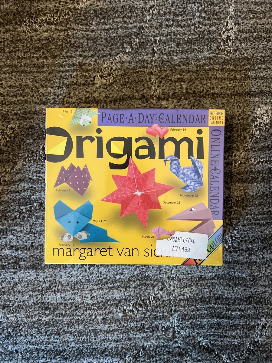 Origami Page-A-Day Calendar 2007 by Margaret Van Sicklen (2006, Calendar)  New! | eBay