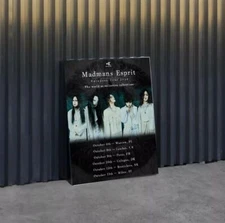 MADMANS ESPRIT Europe Tour 2024, Tour Oct 2024 Poster