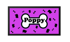 Cockerspaniel personalised pet bowl mat, made to order, add 