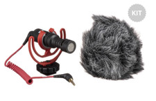 Rode VideoMicro Ultracompact Camera-Mount Shotgun Microphone Kit
