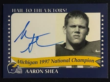 AARON SHEA 2002 TK Legacy 1997 National Champion Auto #1997B | Michigan