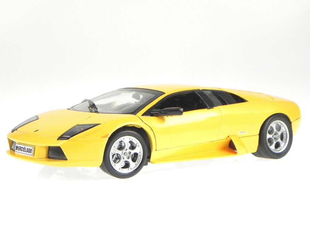 Lamborghini Murcielago 2003 yellow diecast model car 12571