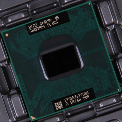 Intel Core 2 Duo Mobile T9300 SLAQG SLAYY 2.5 GHZ 6MB 800MHZ CPU Processor
