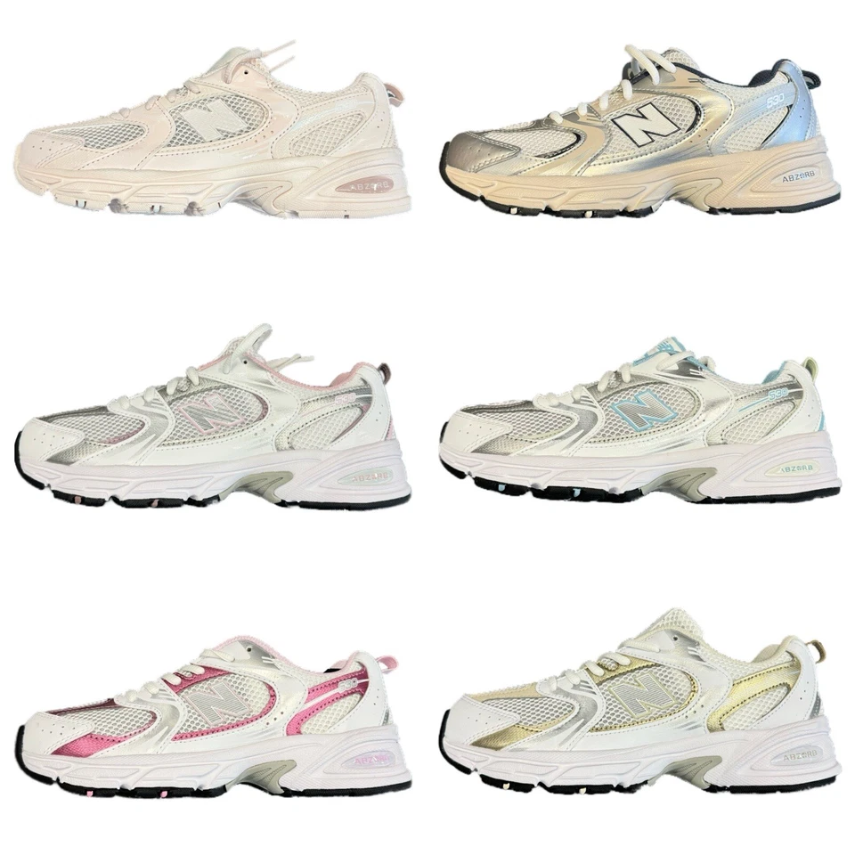 New Balance 530 Rosa Azúcar, Triple Rosa, Plateado Juvenil GS 4Y-7Y Ajuste Mujer 5.5-8.5 Foto 3 de 3