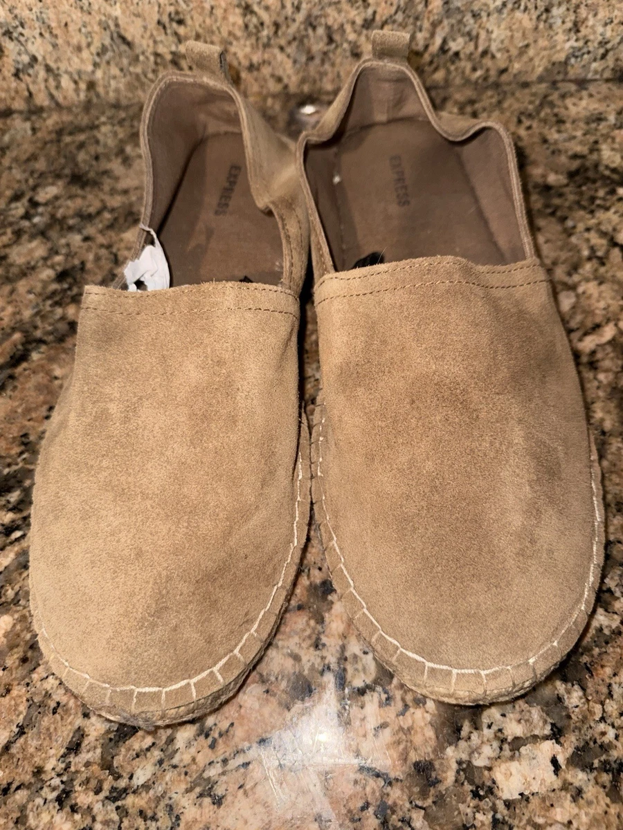 Express Tan Suede Slip On Everyday Performance Hybrid Loafers Men\'s Size 8 Brown Suede Slip On Everyday Performance Hybrid Loafers  main image 3