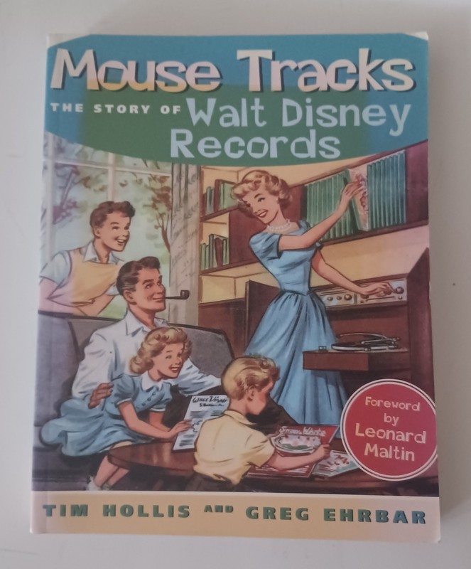 Signed x7! Mouse Tracks Story Of Walt Disney Records 1st 2006 Ehrbar Teri York