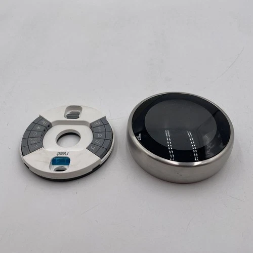 Google Nest Learning Thermostat 3rd Generation Thermostat Stainless Steel - READ