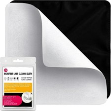 5 Pack Microfiber Lens Cleaning Cloths for Glasses Camera VR AR Headset Phone