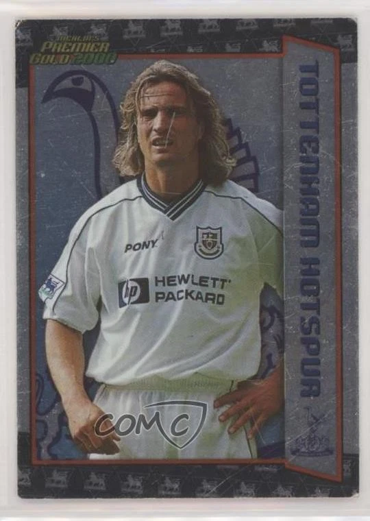 Carte Rookie David Ginola – Tottenham Et Équipe De France – Kop Football 2000 (rare)