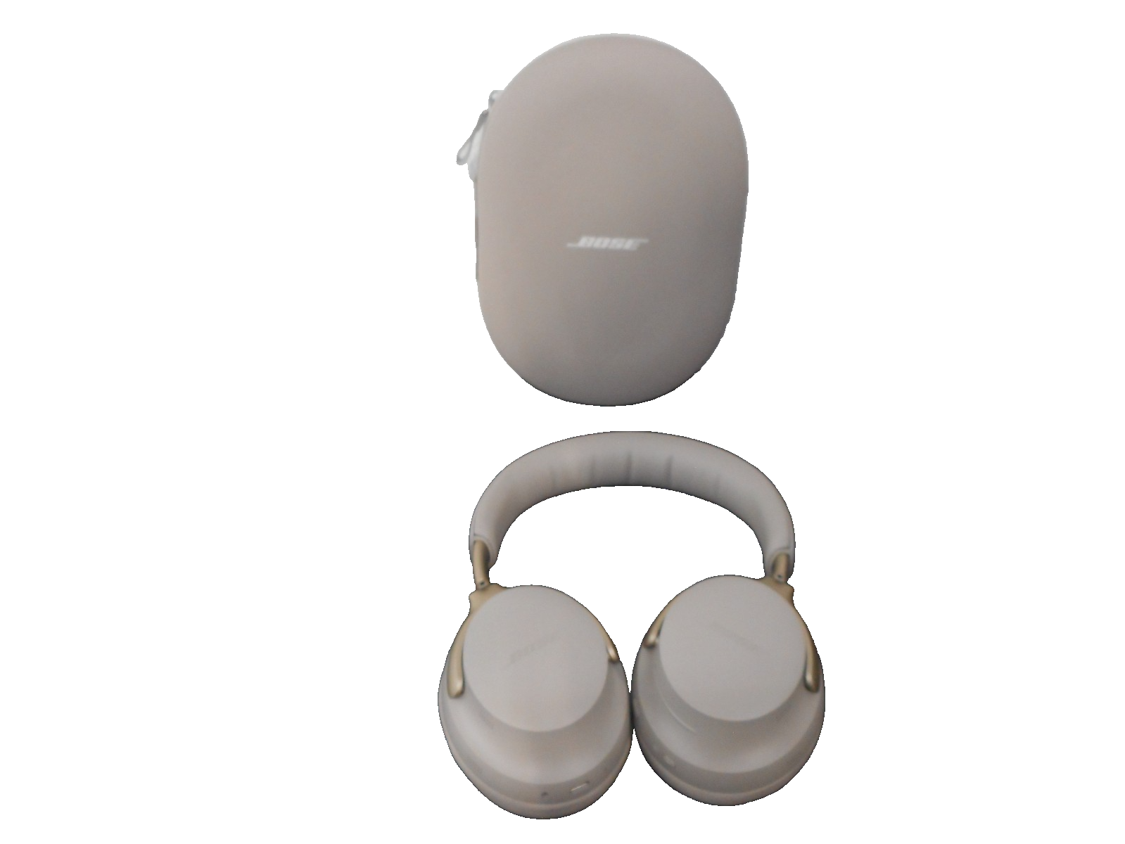 Bose QuietComfort Ultra Over-Ear Sandstone Wireless Headphones Very Good-image